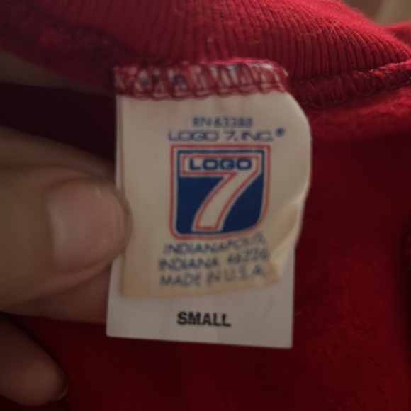 Vintage Card deck sequin sweatshirt top - Picture 5 of 5